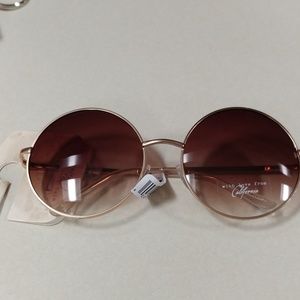 Rose gold sunglasses